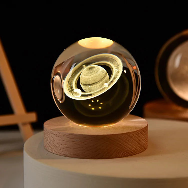 Cosmic Crystal Lamp