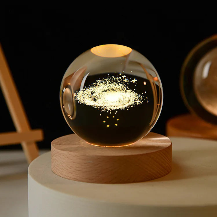 Cosmic Crystal Lamp
