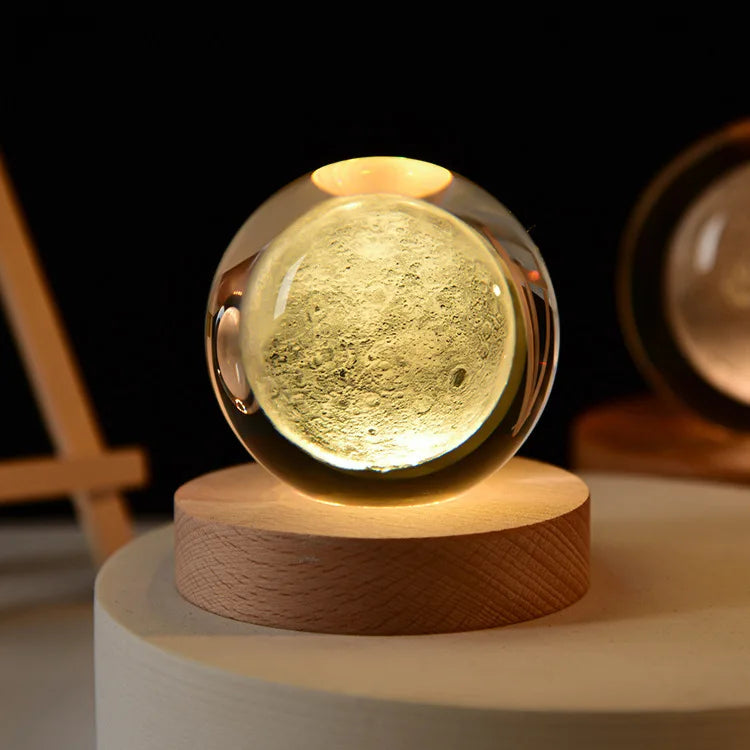 Cosmic Crystal Lamp